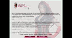 Desktop Screenshot of ladylilasbonecastle.com